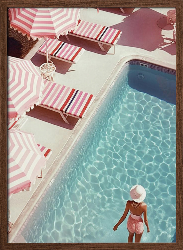 Barbie Core Pool Poster